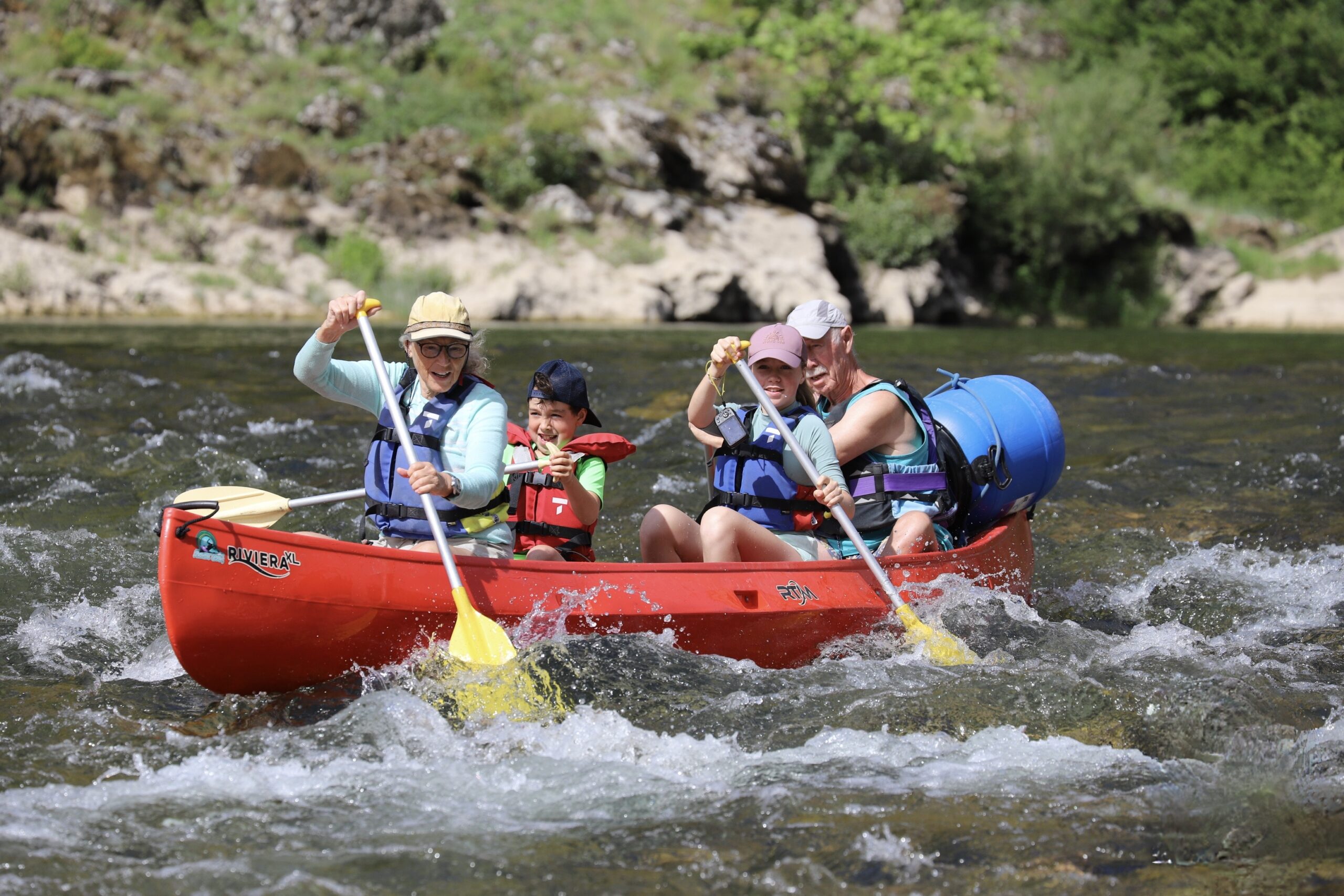 Second run on the Ardeche